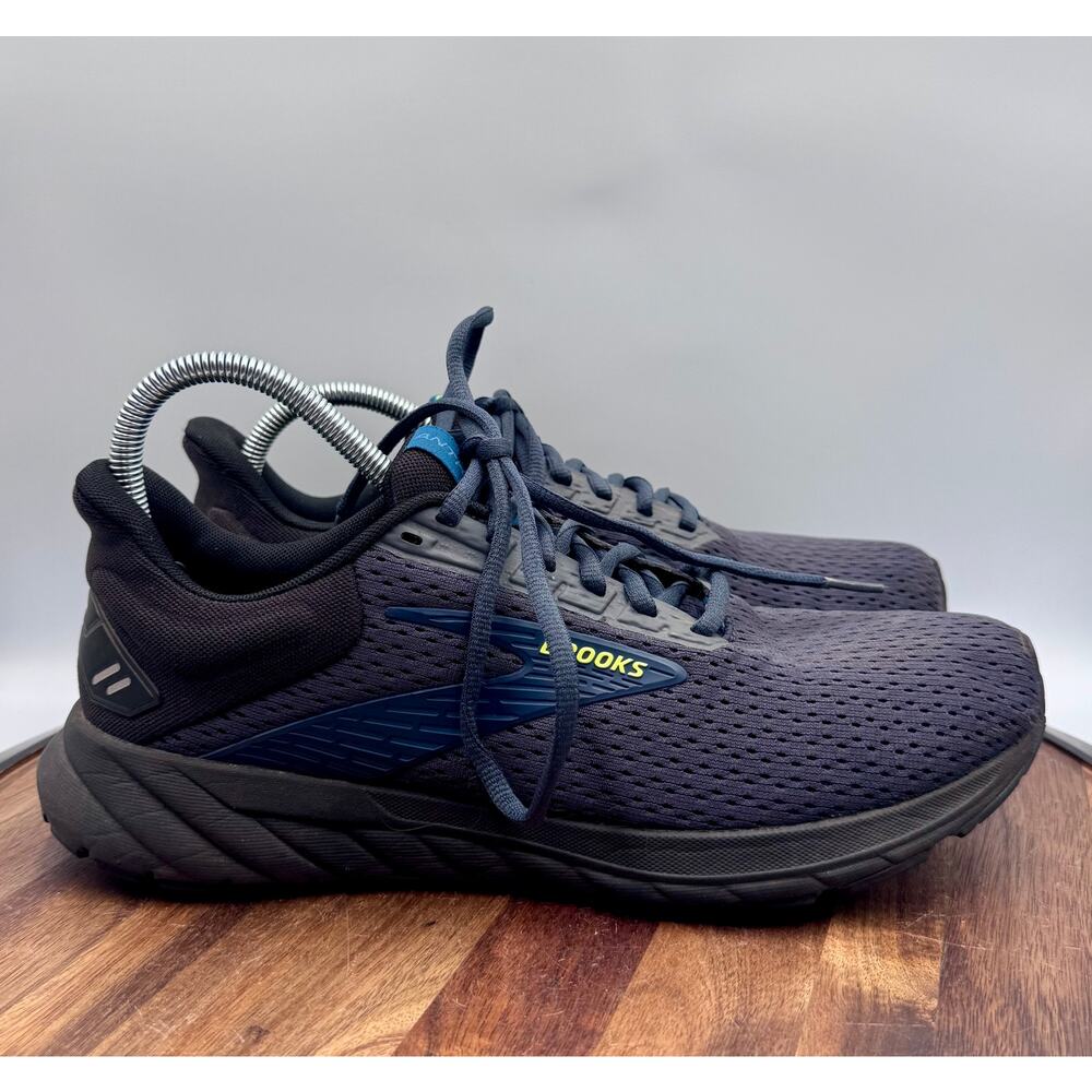 BROOKS Anthem 6 1104141D006 Sneakers Black/Blue Running Shoes Men's Size 10D